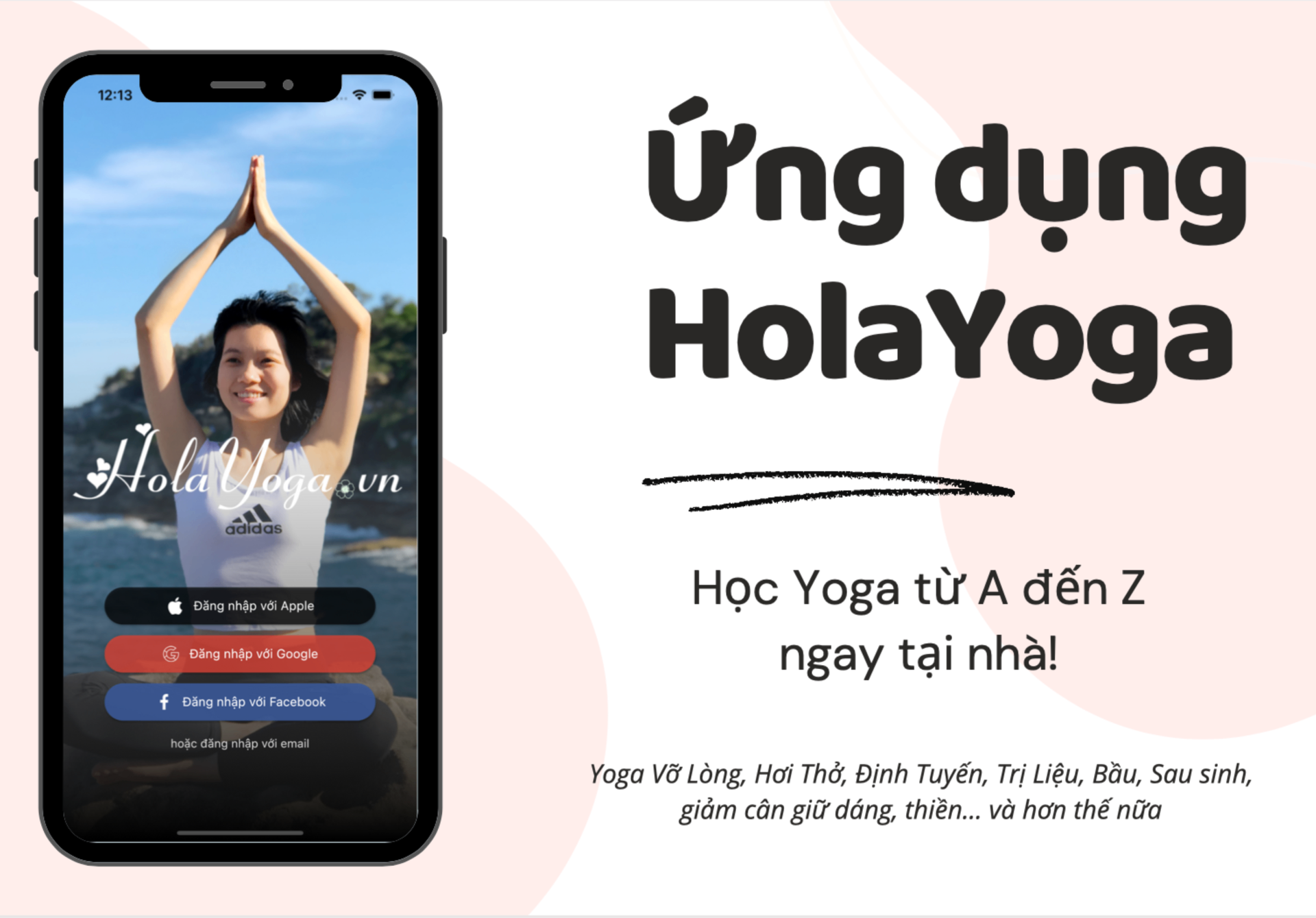 Ứng dụng Hola Yoga